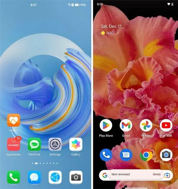 国外用户对比Android 13和鸿蒙3系统：原生安卓太简陋